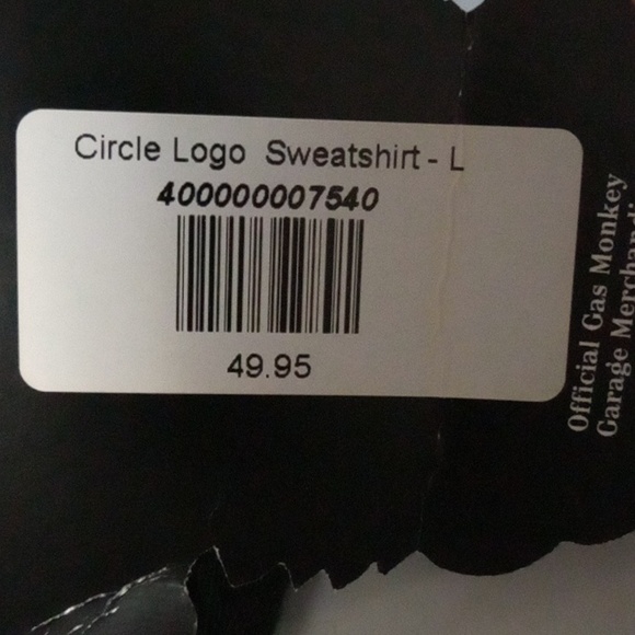 Official gas Monkey Garage sweatshirt Large - Picture 10 of 10